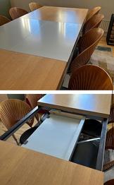 Solidt og fleksibelt spisebord