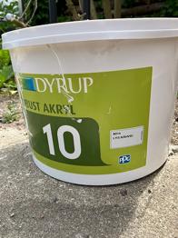 Dyrup glans 10 lys råhvid