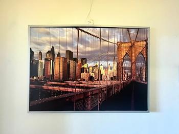 Stort flot vægbillede – New York/Brooklyn Bridge