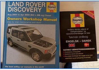Haynes Land Rover Discovery værkstedshåndbog diesel 2004-2009 engelsk