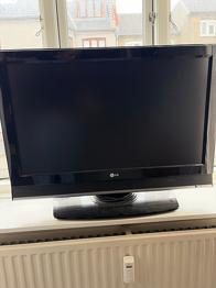 LG fladskærms TV sort