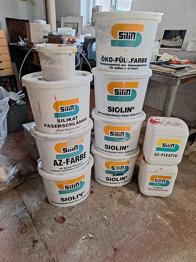 Silikat Siolin indendørs.