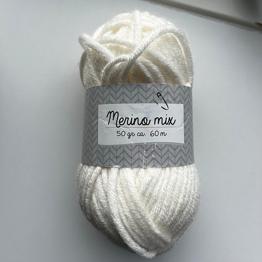 Merino mix garn hvid