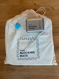 Blocking mat og nål