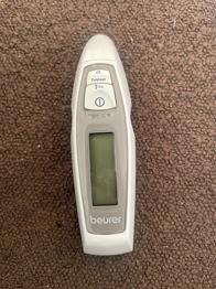 Beurer termometer infrarød øre- og pandetermometer hvid