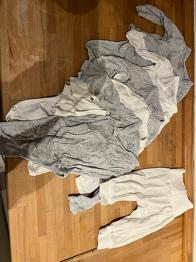 H&M Unisex Babybeklædning Str. 68 Grå