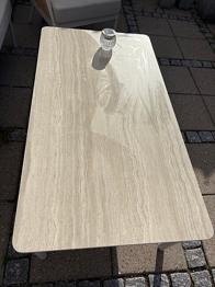 Rektangulært bord lys trælook