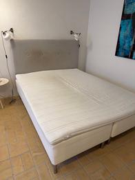 160 cm IKEA (2x80) senge med gavl