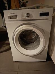 Siemens iQ700 varioPerfect frontbetjent vaskemaskine hvid