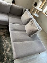 Gratis hjørnesofa - HENTES I 3310 Ølsted.