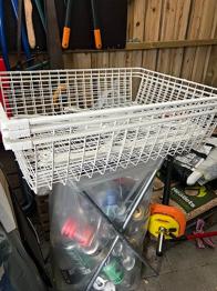 3 stk Trådkurve til pax skab