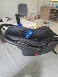 Sparco autostol til baby str 13 sort