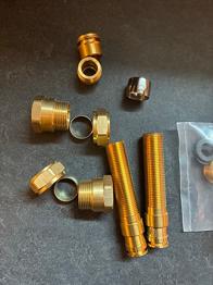 Messing og krom fittings og nipler til VVS