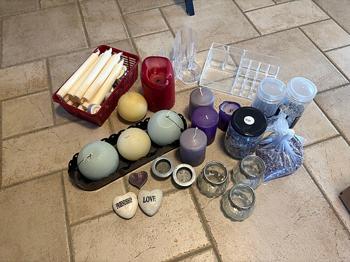 Gratis lys, lysestager mm.