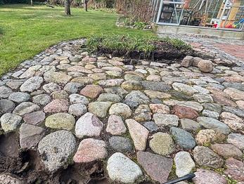 Runde brosten blandede størrelser