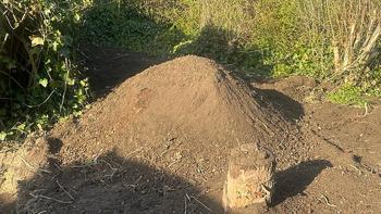 Havejord løs jord brun