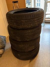 4x Sommerdæk 215/55 R17 – DOT 2023 – 94V