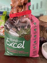 Diverse kanin fodder