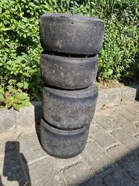 Gokart dæk, stadig i god stand.