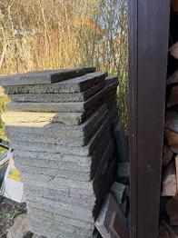 Betonfliser grå 50x50x5