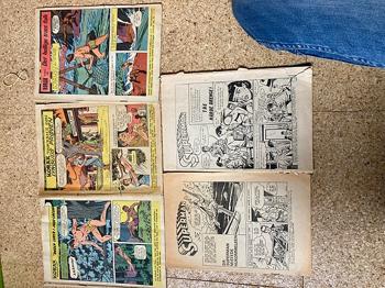 Gamle Korak og Superman tegneserier