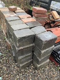 Betonsten 25x25 og herregårdssten