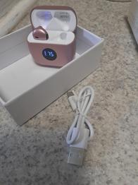 J53  Trådløse Øretelefoner Rose Gold (den ene høre snegl mangler )