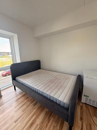 (Gratis)IKEA seng med madras 140x200 grå