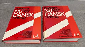 Politikens Store Nye Nudansk Ordbog bog sæt