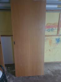 Skydedøre fra 1960'erne i træ