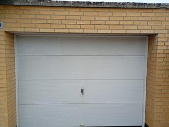 Garageport hvid