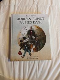 Jorden rundt på firs dage af Jules Verne, illustreret roman