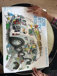 Jakob Martin Strid plakat hvid