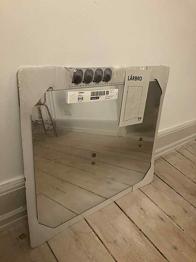 Uåbnet IKEA LÄRBRO Spejl, 48 x 60 cm