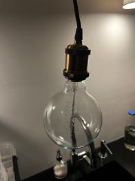 Pendel i messing look