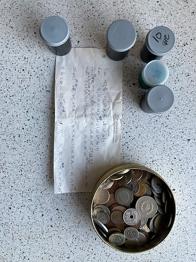 Diverse ældre danske mønter