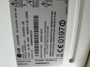 LG 47LA740V LED TV 47
