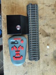 Märklin håndholdt IR digital styring med modtagerskinne