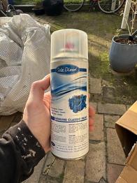 Blå motormaling/ original Sole